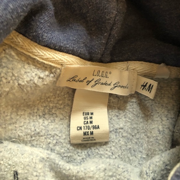 H&M patterned blue hoodie - Picture 5 of 13